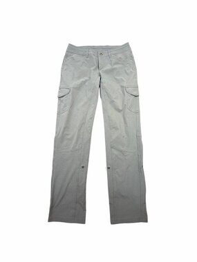 KÜHL Women’s Gray Cargo Hiking Pants Size 8 Regular Convertible Outdoor Trail